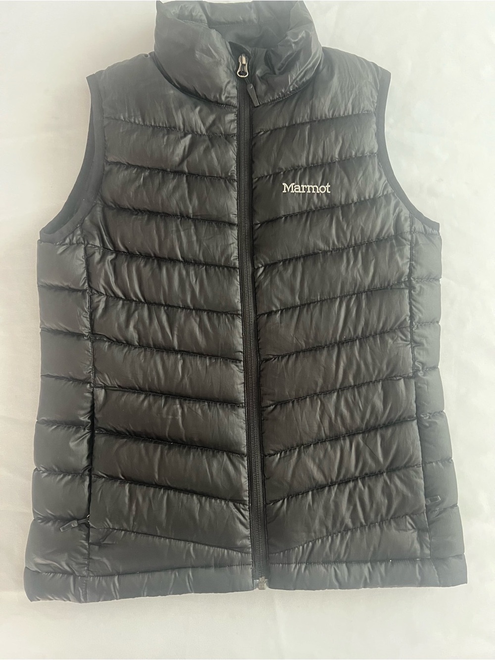 Marmot Black Quilted Packable Puffer Vest - Picture 2 of 11